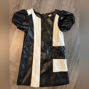 Habitual Black and White Kids Dress